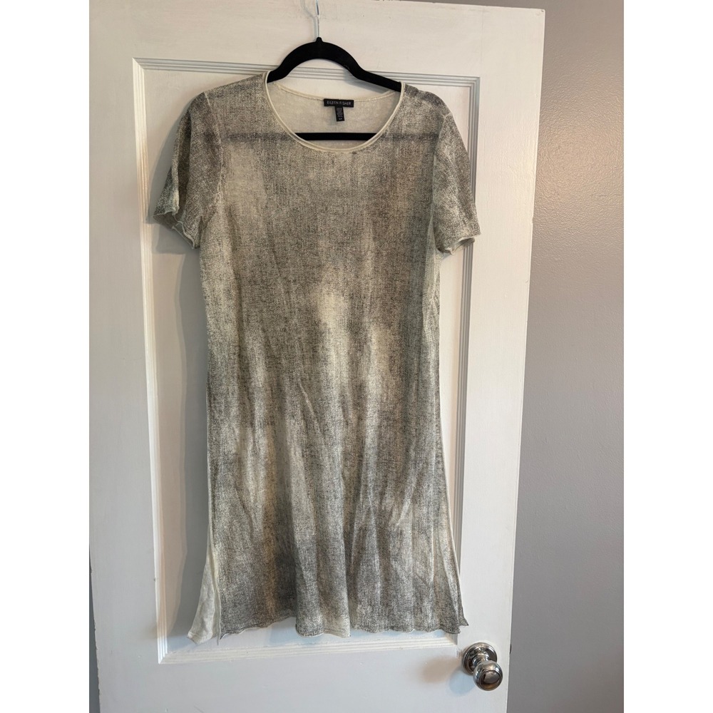 Eileen Fisher Bathing Suit Coverup with Side Slits Size Small Petite
